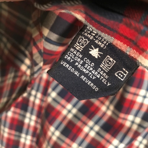 Men’s Tommy HilfigerXL Plaid 100% Cotton Shirt EUC - Picture 9 of 9